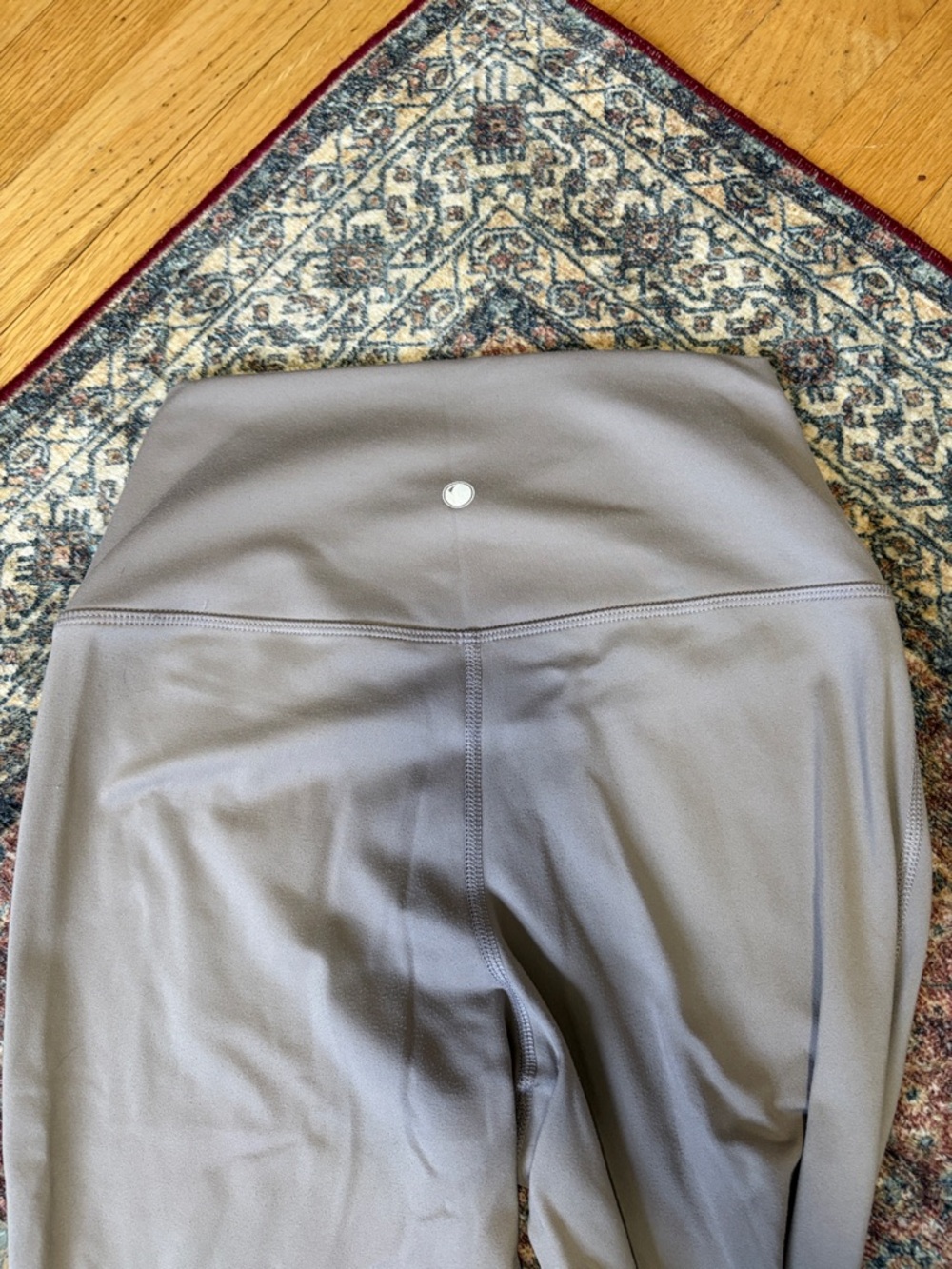 Yogalicious Taupe High-Waist Flare Yoga Pants - Picture 4 of 4